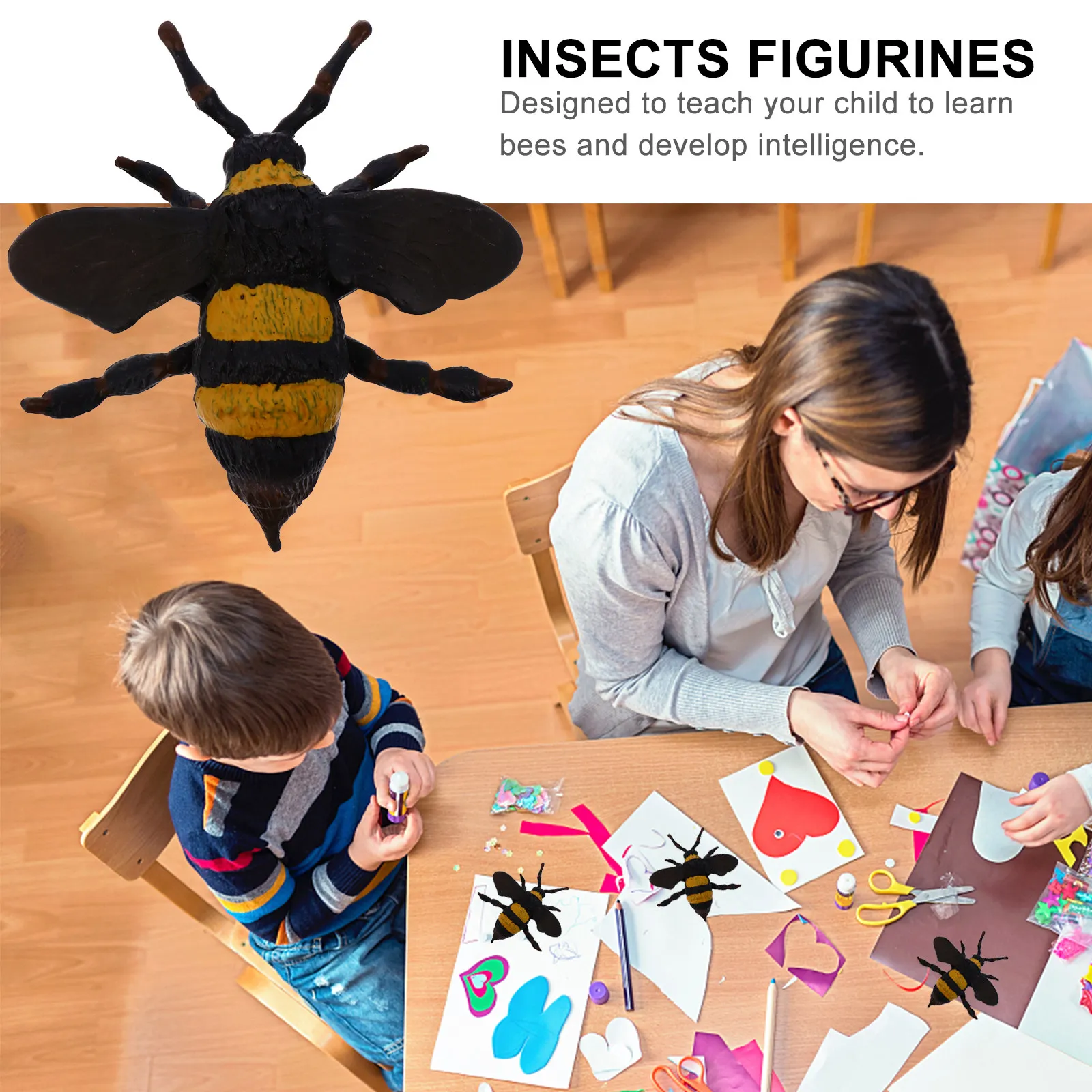 3 stuks realistische bijenvorm - Kids Education Learning recensie en prijs