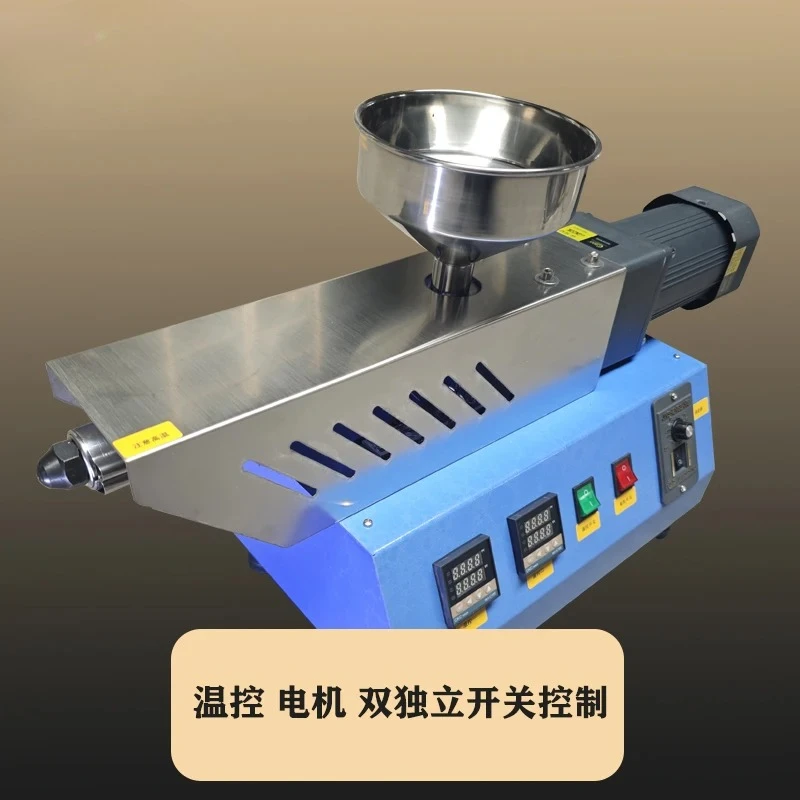 

3D Printing Consumables Experiment Modified by Single Screw Extruder Plastic Extruder for DIY Experimenting with Materials