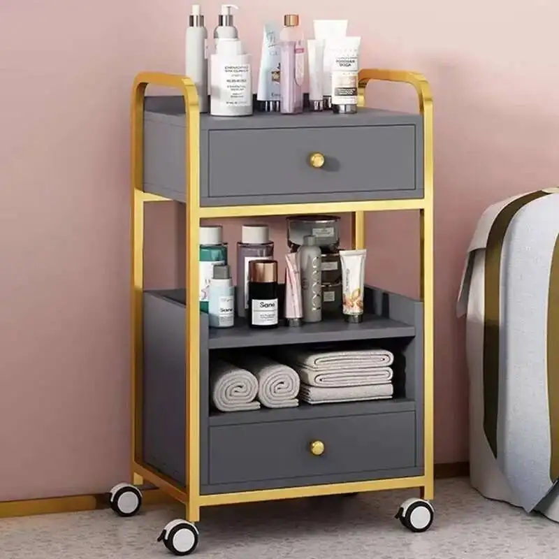 รถเข็นเก็บอุปกรณ์เสริมสวยสำหรับร้านเสริมสวย รุ่น ST011