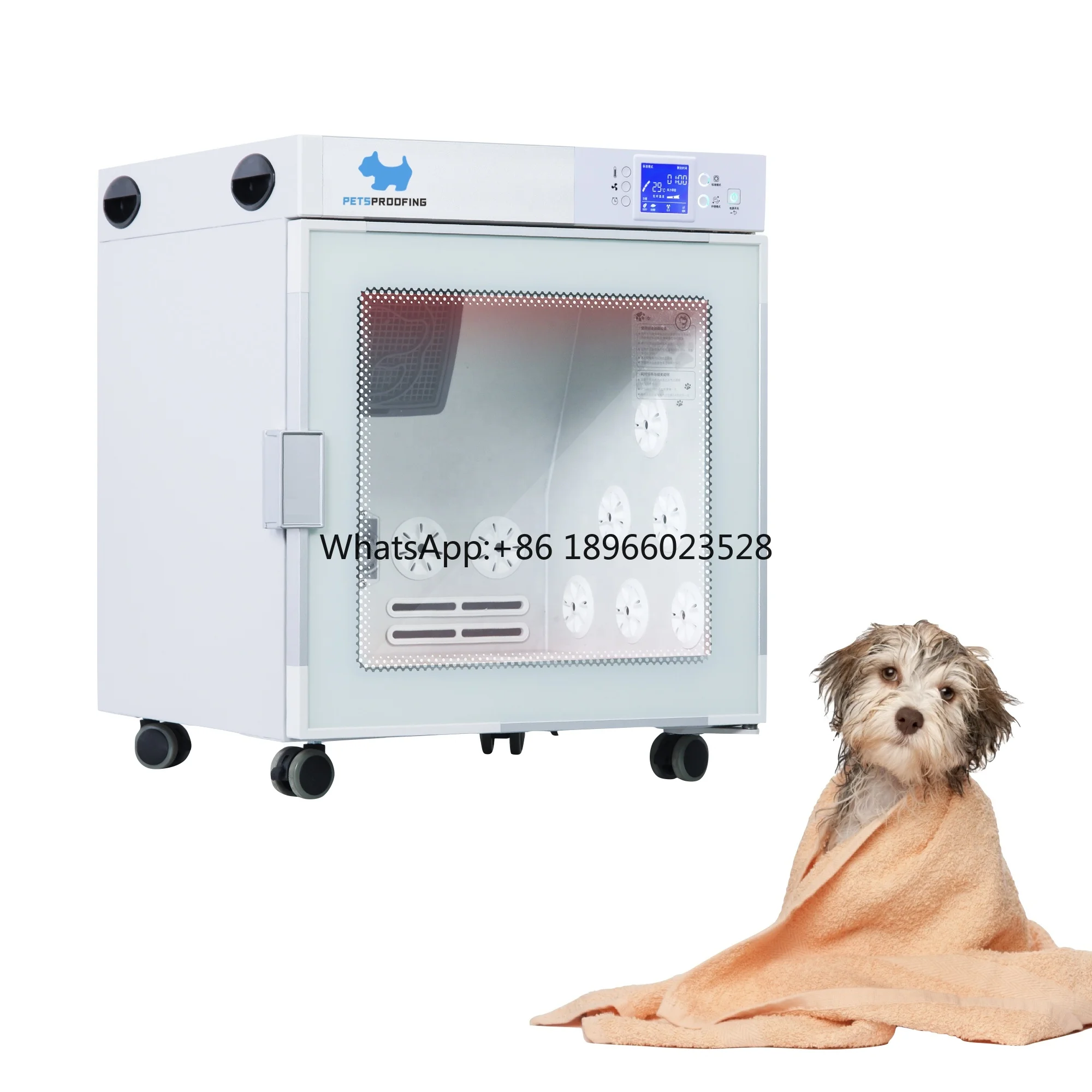 

Pet supplies products multifunction Professional High Velocity Dog Pet Cat hair blower force groomers Dryer box grooming Machine