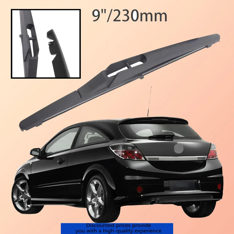 

9" Rear Windshield Windscreen Washer Wiper Blade For Vauxhall Holden Opel Astra GTC H MK5 3 Doors Hatchback Car Accessories