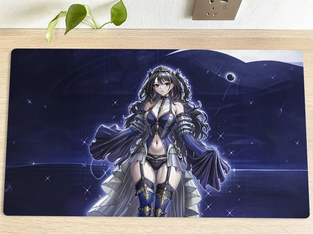 

YuGiOh Table Playmat Underworld Goddess of the Closed World TCG CCG Mat Trading Card Game Mat Mouse Pad Gaming Play Mat Free Bag