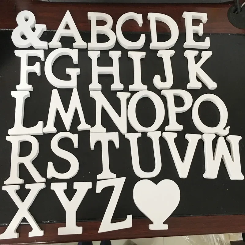 DIY Home Decor ตัวอักษรไม้ตัวอักษร Word เจ้าสาวงานแต่งงานตกแต่งบ้าน Nautical อุปกรณ์ตกแต่งเครื่องประดับขายส่ง