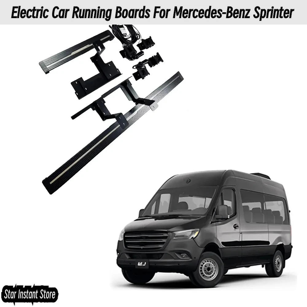 

Электрические выдвижные подножки для Mercedes-Benz Sprinter 2018-2025, автоматические боковые ступеньки для MPV