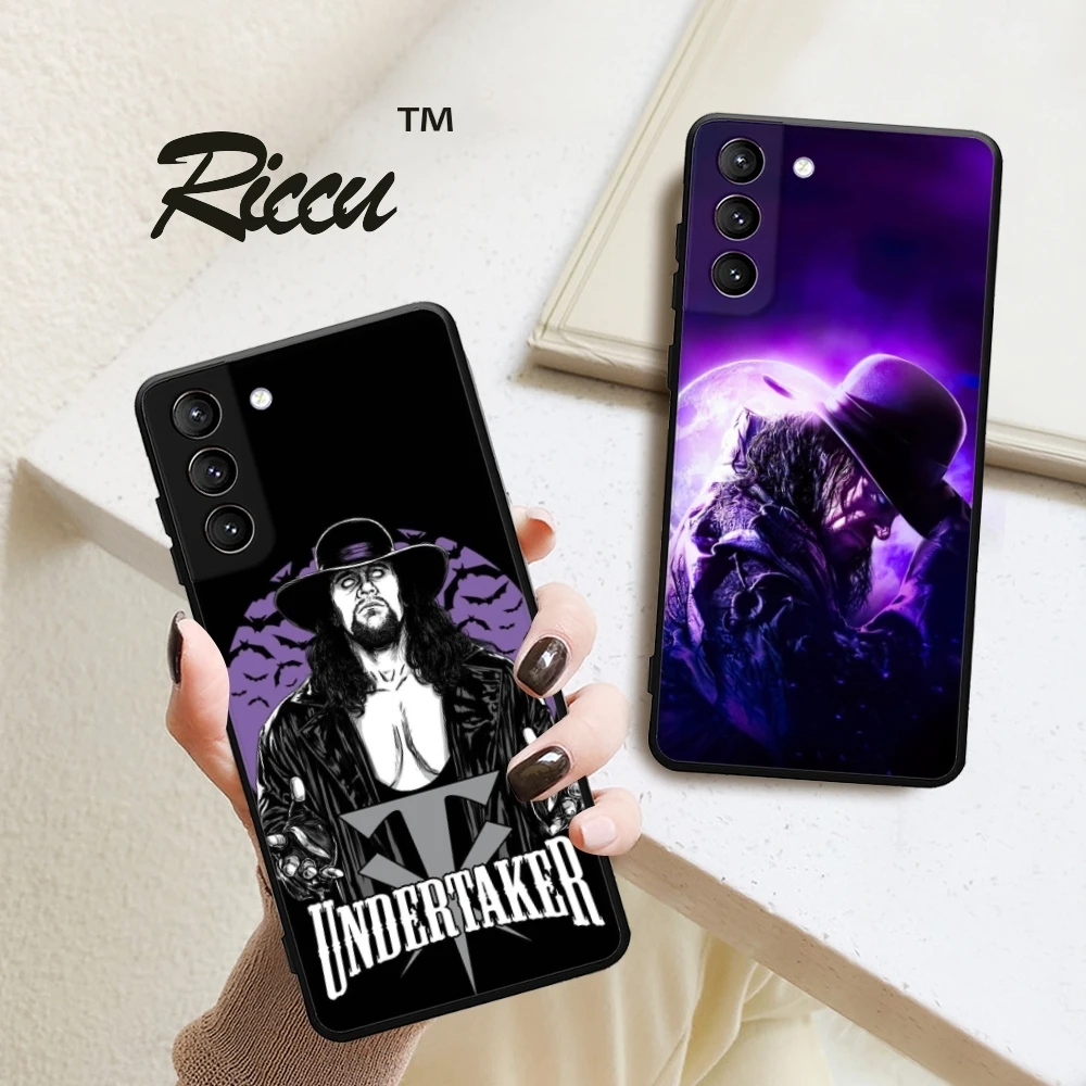 Wrestler The Undertaker Phone Case For Samsung Galaxy S26 Ultra S25 FE S24 S23 S22 Plus S25 Edge S21 Black TUP Phone Case