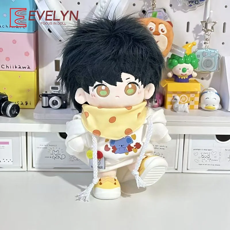 Evelyn 20CM poupée vêtements mode sweat à capuche écharpe ensemble amour et espace profond idole à la mode bricolage poupée vêtements accessoires jouet cadeau