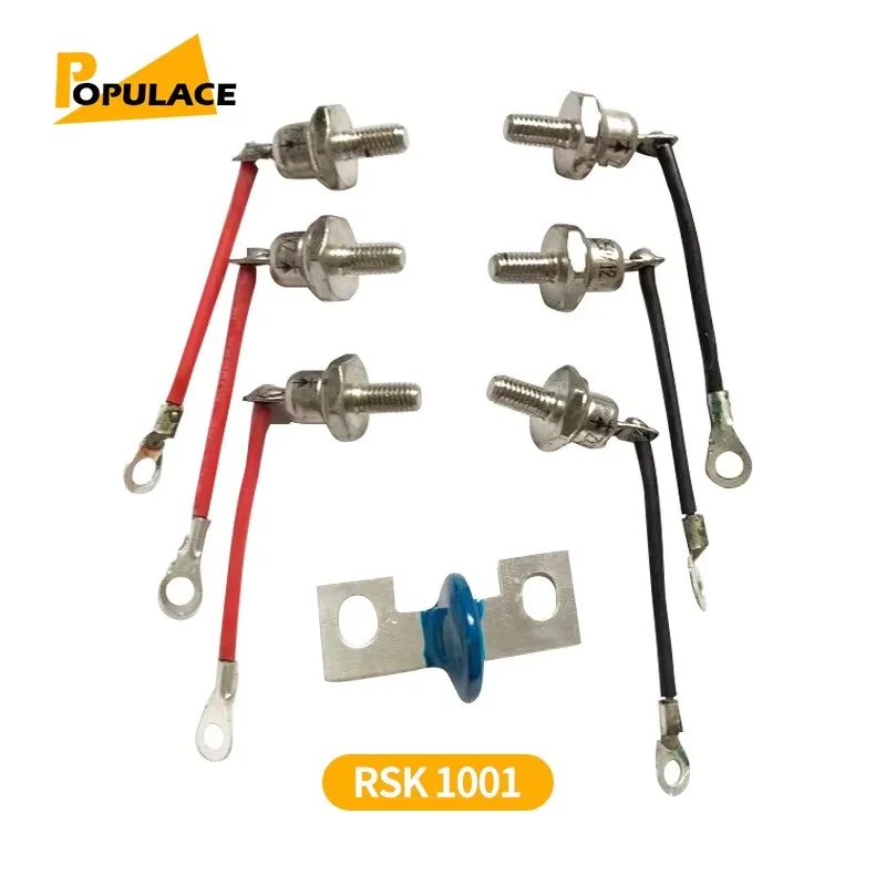 

Generator Varistor Bridge Rectifier Diode ZX25A 220V 3Pahse Alternator Electroplating Rectifier Machine Module RSK1001 RSK2001