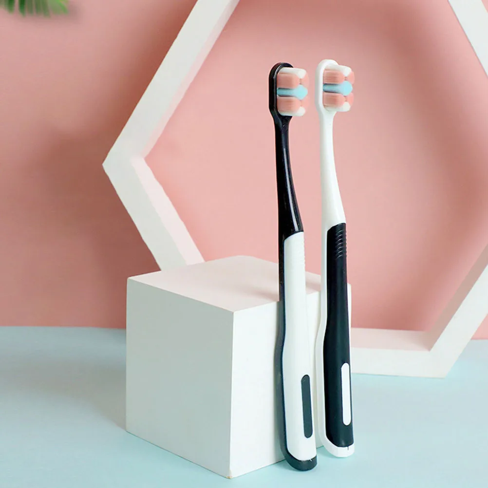 

4pcs Maternal Toothbrush For Sensitive Gums Strong Bristles Gum Protection Teeth Cleaning Tool Pregnant Women Oral Care Brush