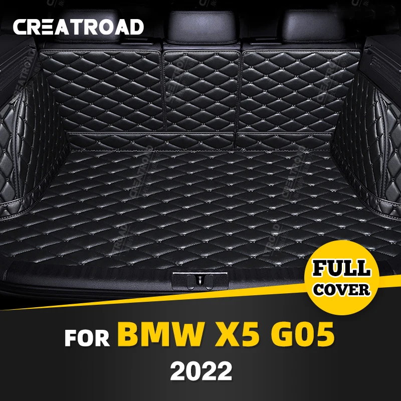 

Auto Full Coverage Trunk Mat For BMW X5 G05 2022 Anti-Dirty Car Boot Cover Pad Cargo Liner Interior Protector Accessories