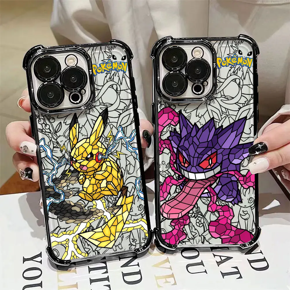 P-Pikachus G-Gengars P-Pokemons Handyhülle für Xiaomi 17T Pro 15T 14T 13 15 F8 Ultra Poco X7 F7 X3 X6 F5 M7 M8 Pro Max 5G Cover