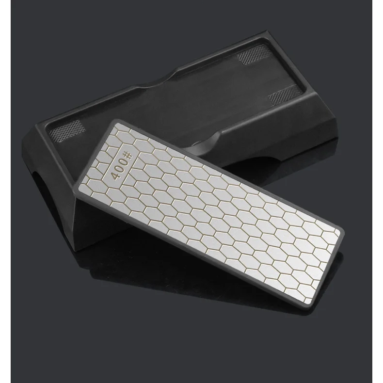 Double Sided 400 #/1000 # Knife Grinder Multifunctional Diamond Knife Grinder Kitchen Tools