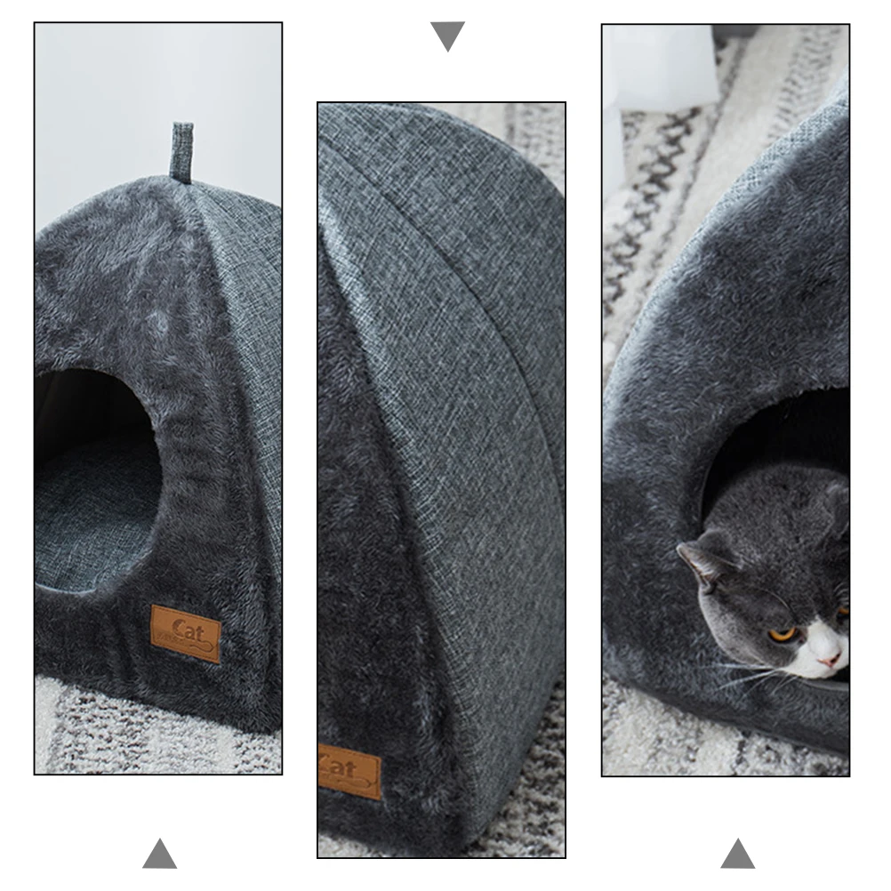 

1Pcs Warm Cat Nest Pet Bed Durable Lightweight Comfortable Closefitting Dirtresistant Abrasionresistant Winter Pet