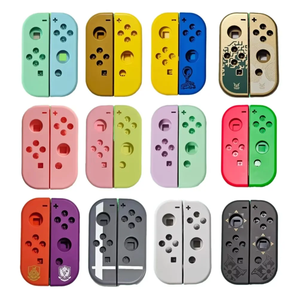 Switch NS Joy-Con JoyCon contrôleur avant arrière cadre central coque boîtier pour Nintendo Switch OLED Console jeu remplacement