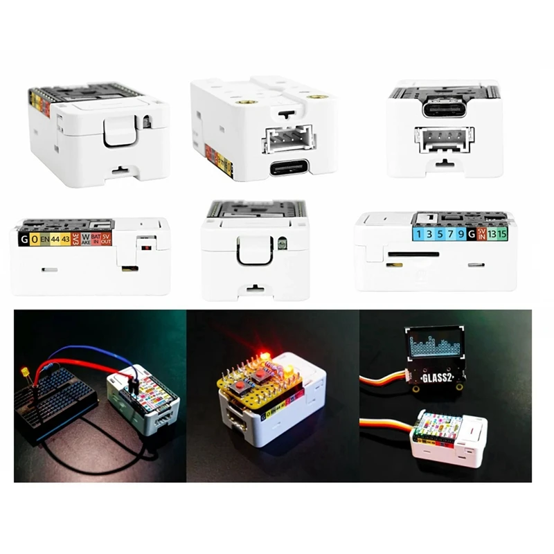 ABJY-M5capsule Multifunktions-Embedded-Iot-Entwicklungsplatine mit M5stamps3 IOT BMI270 IMU Infrarot-Speicheruhr-Summer