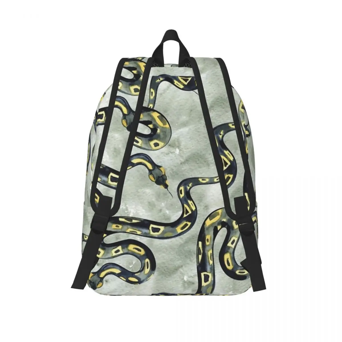 Mochila de cobra para jardim de infância, escola primária estudante Bookbag, menino e menina, mochila de lona infantil, leve