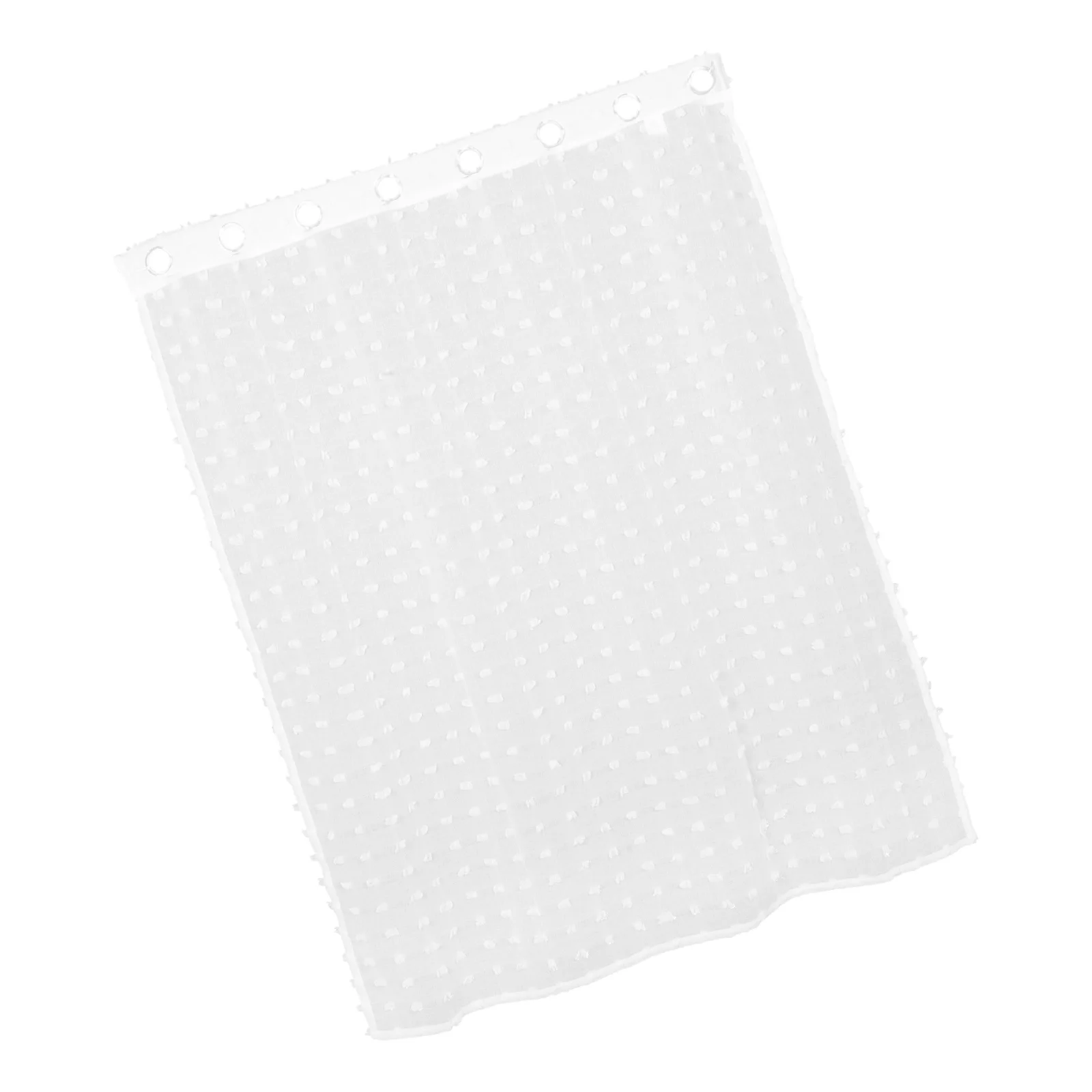 

White Sheer Curtain Pom Filtering Gauze for Bedroom Living Room Kitchen Patio Rustic Farmhouse Window Drapes