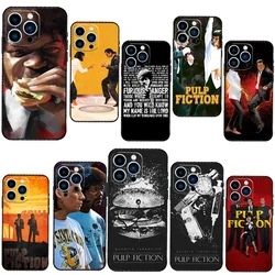 Pulp Fiction Case For iPhone 13 Pro Max 12 Mini 11 14 15 16 XS MAX XR Plus Silicone Phone Cover