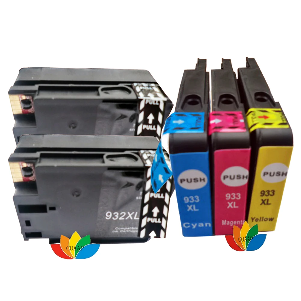 

Новый совместимый чернильный картридж для HP932 933 HP OfficeJet 6100 6600 6700 7110 7510 7512 7610 H711a H711g H711n H611a H812a