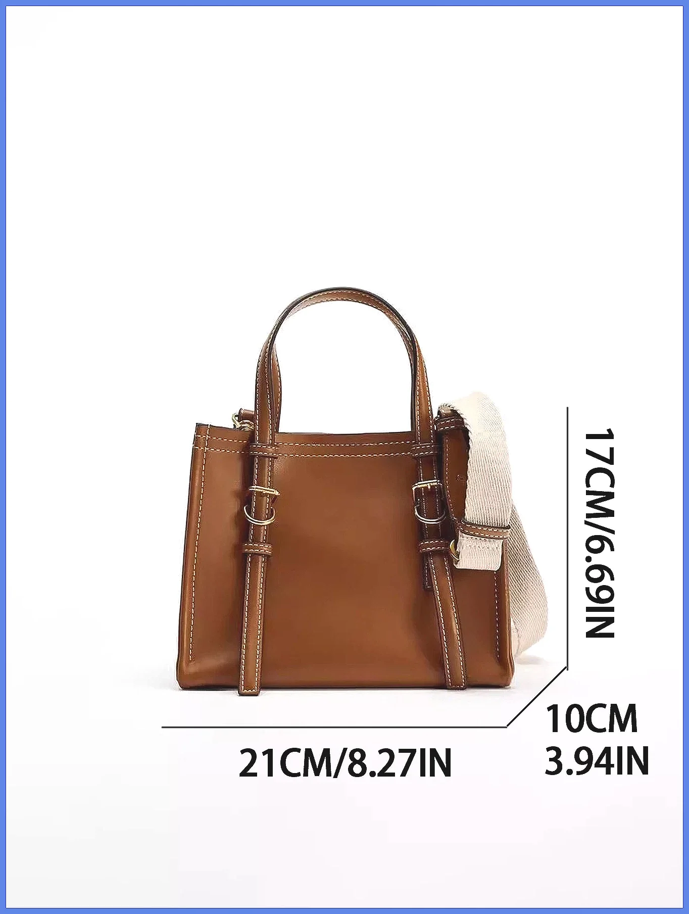 Brown Yellow Handbag, Versatile Crossbody Shoulder Bag for Work Commuting Leisure handbags for women 2026 designer luxury image 2