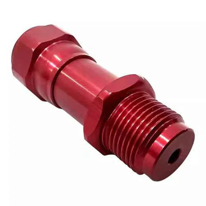 Customized High-Quality Aluminum Alloy Urine Gun Connector CNC Turning Machining