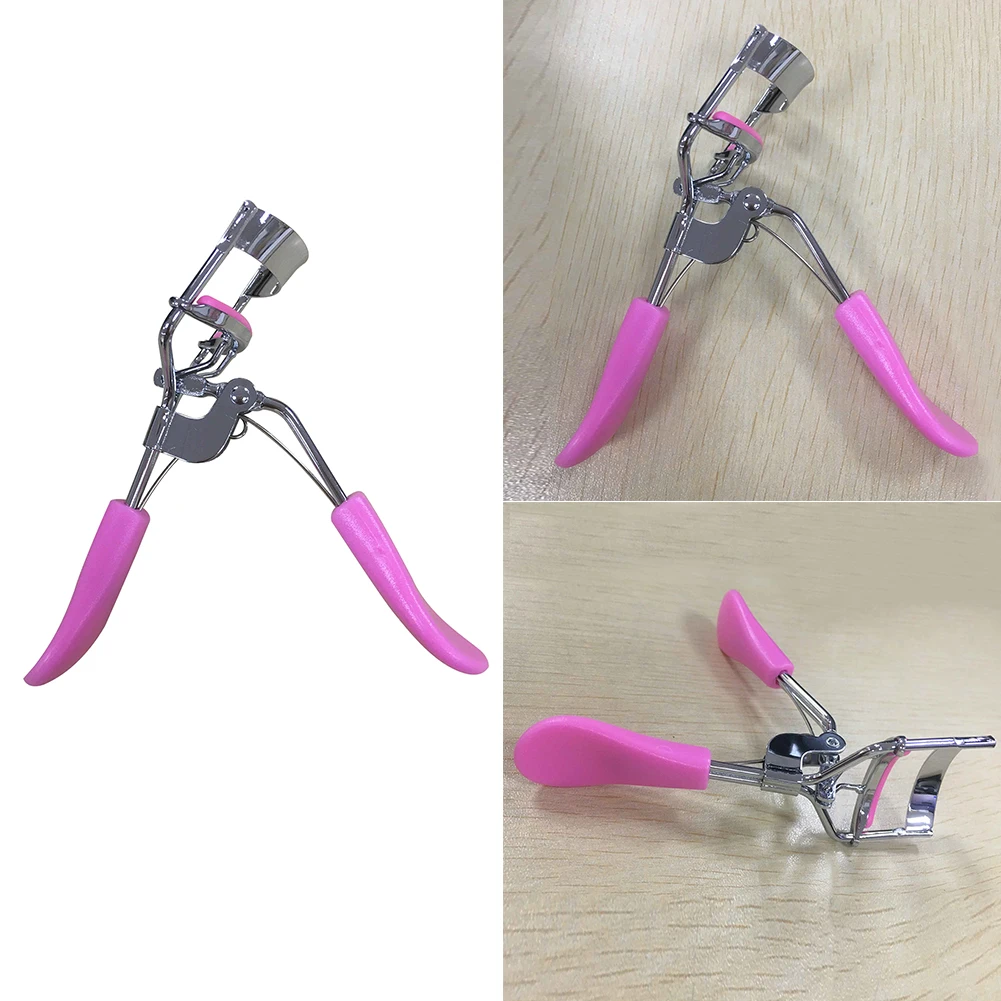 Wimpern zange Weitwinkel teilweise Curling Wimpern zange Gummi Wimpern Pad Anfänger gefälschte falsche Wimpern helfen Styling Make-up-Tools