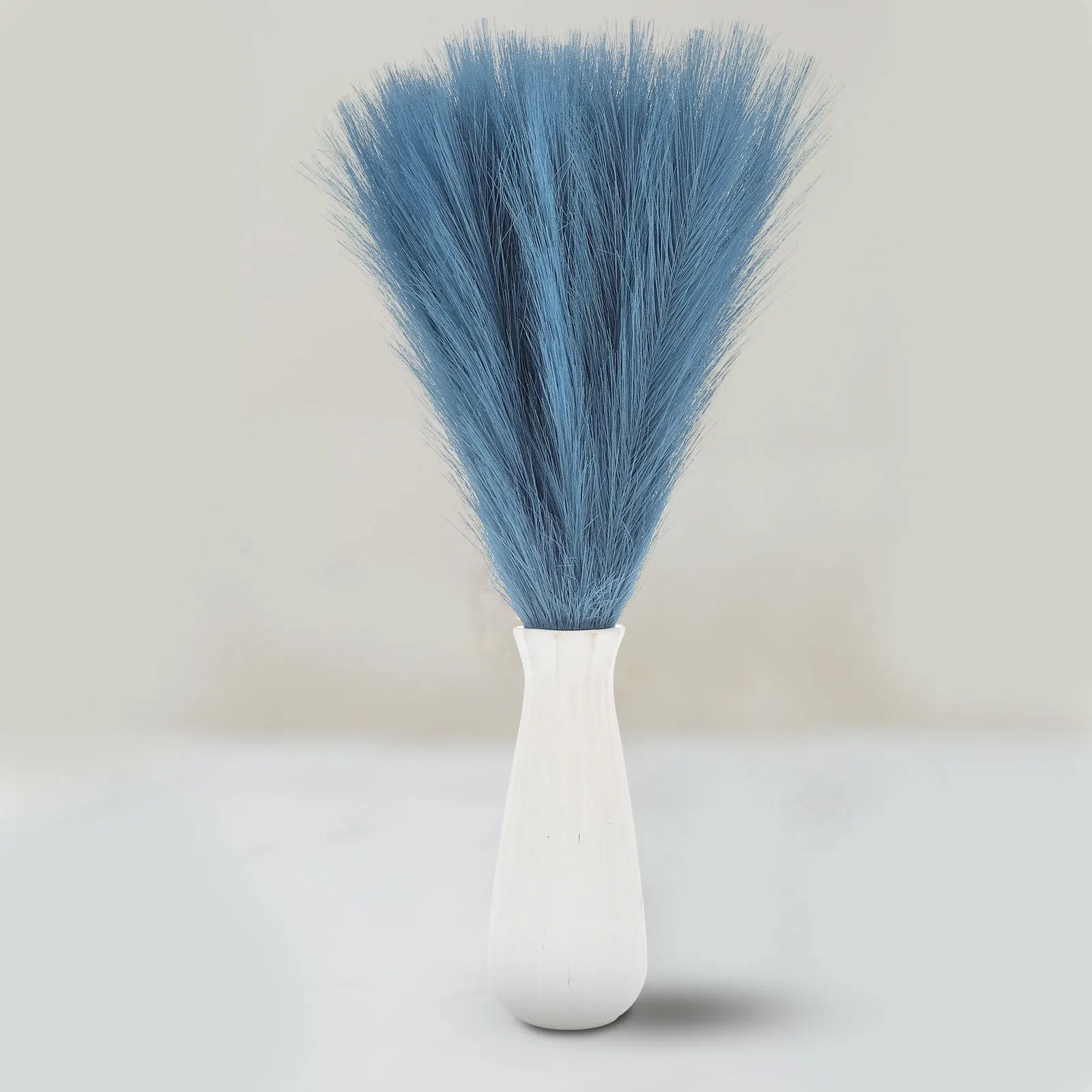 

10Pcs Artificial Pampas Grass Faux Pampas Branches Natural Look Perfect for Wedding Party Home Decor Vase Reed Arrangement