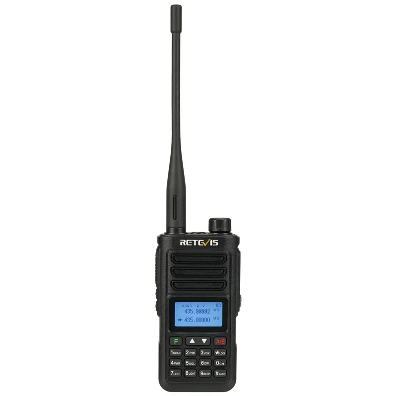 Retevis RA89 10W Walkie Talkie UV Dual Band Intelligent Noise Reduction IP68 Waterproof Long Range Two Way Radio Portable USB-C