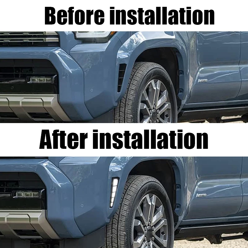 For Toyota 4Runner VI 2025 2026 Dual color wheel arch lamp assembly exterior modification parts