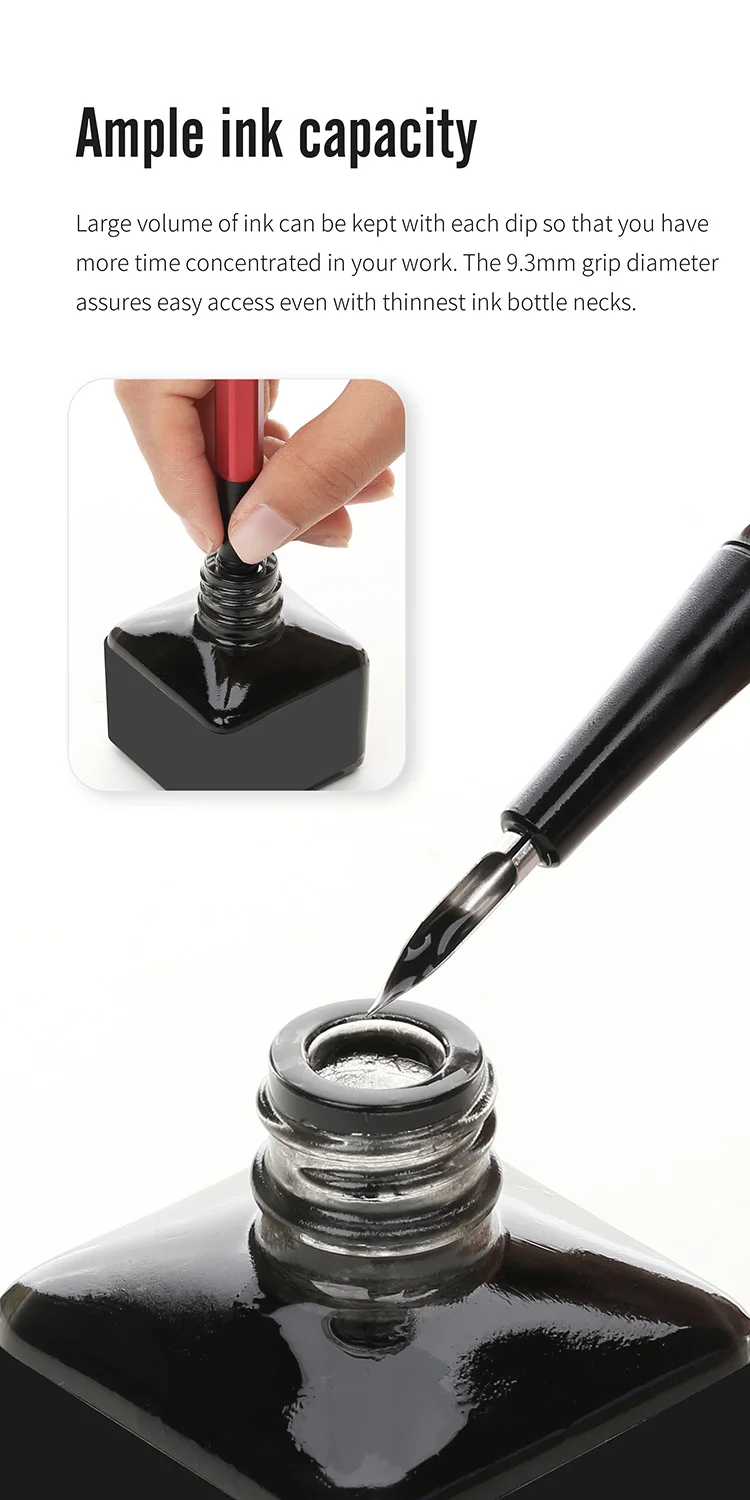 DSPIAE AT-PL Pro Aluminiumlegierung Panel-Line-Stift Anti-Roll Sechseckiger Schaft Ergonomisch 14,5g Edelstahlspitze für Modellbau-DIY-Werkzeug – Detail 5