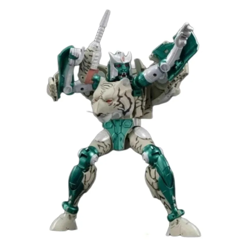 المخزون الجديد TransformerG1 MP50 White Tigerko مجموعة ألعاب الرسوم المتحركة Garage Kit  هدية مهرجان الفن شخصية الرسوم المتحركة جمع نموذج #2