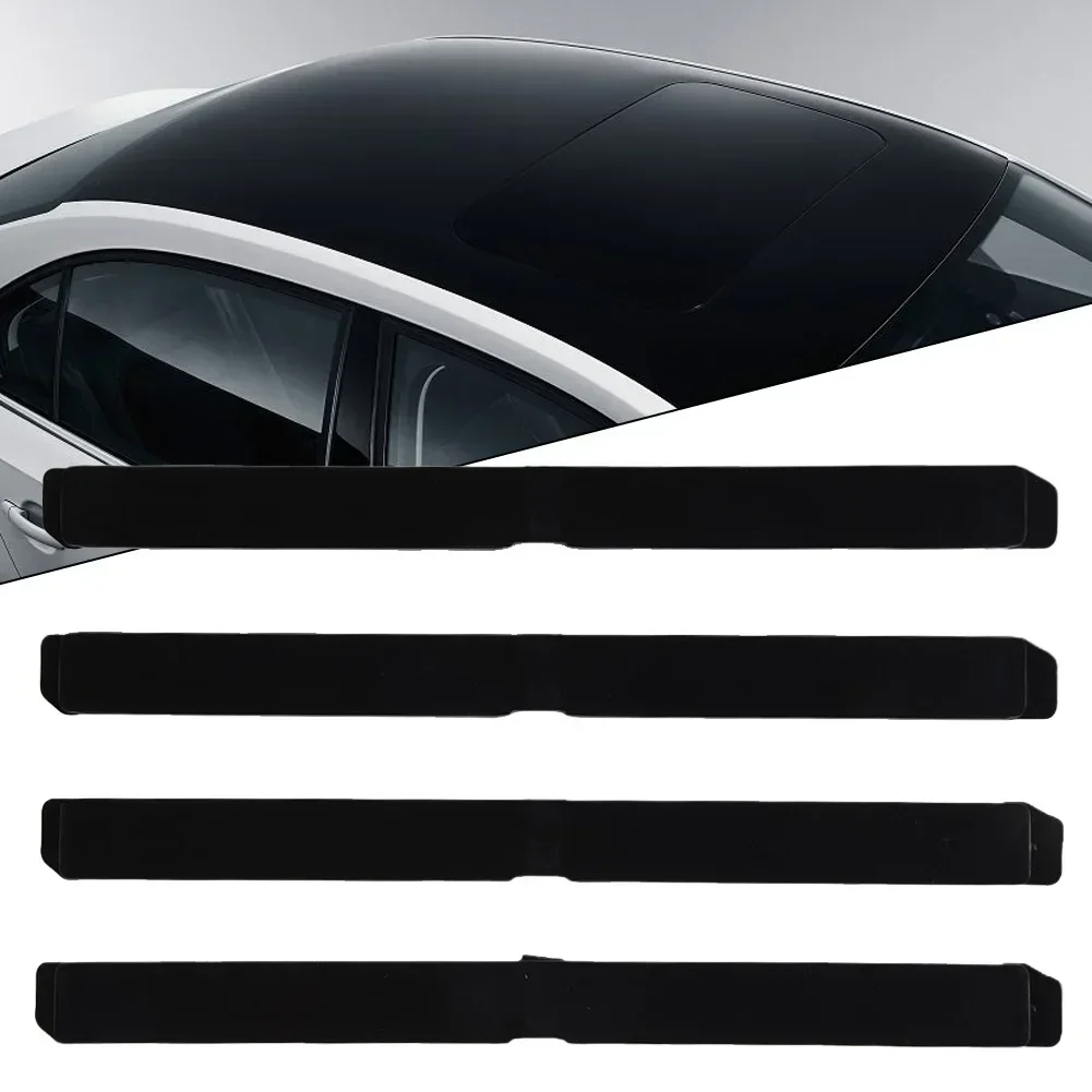 4pcs Cover Roof Carrier For Opel Astra H OEM Number 51 87 877 51 87 878 Place Front And Rear Plastic Material BlackRoof Racks