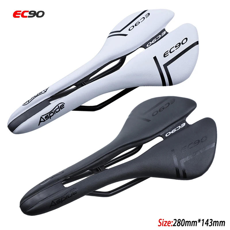 EC90 Seat MTB Road Bicycle Ultralight Seat Cushion Cycling Saddle Comfortable Breathable for Mountain Bike Spare Cycling Parts