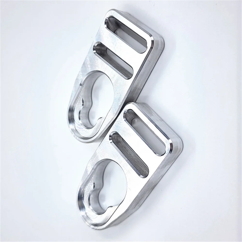 2 stücke Premium Aluminium Sitz Strap Ersatz Schnalle Clip für Kajak 1 "umreifung