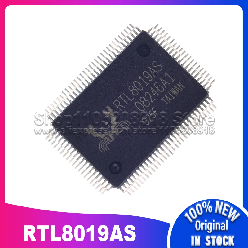 1 ~ 20 قطعة/الوحدة RTL8019 RTL8019AS RTL8019AS-LF QFP100 100% مخزون بقعة جديد #2