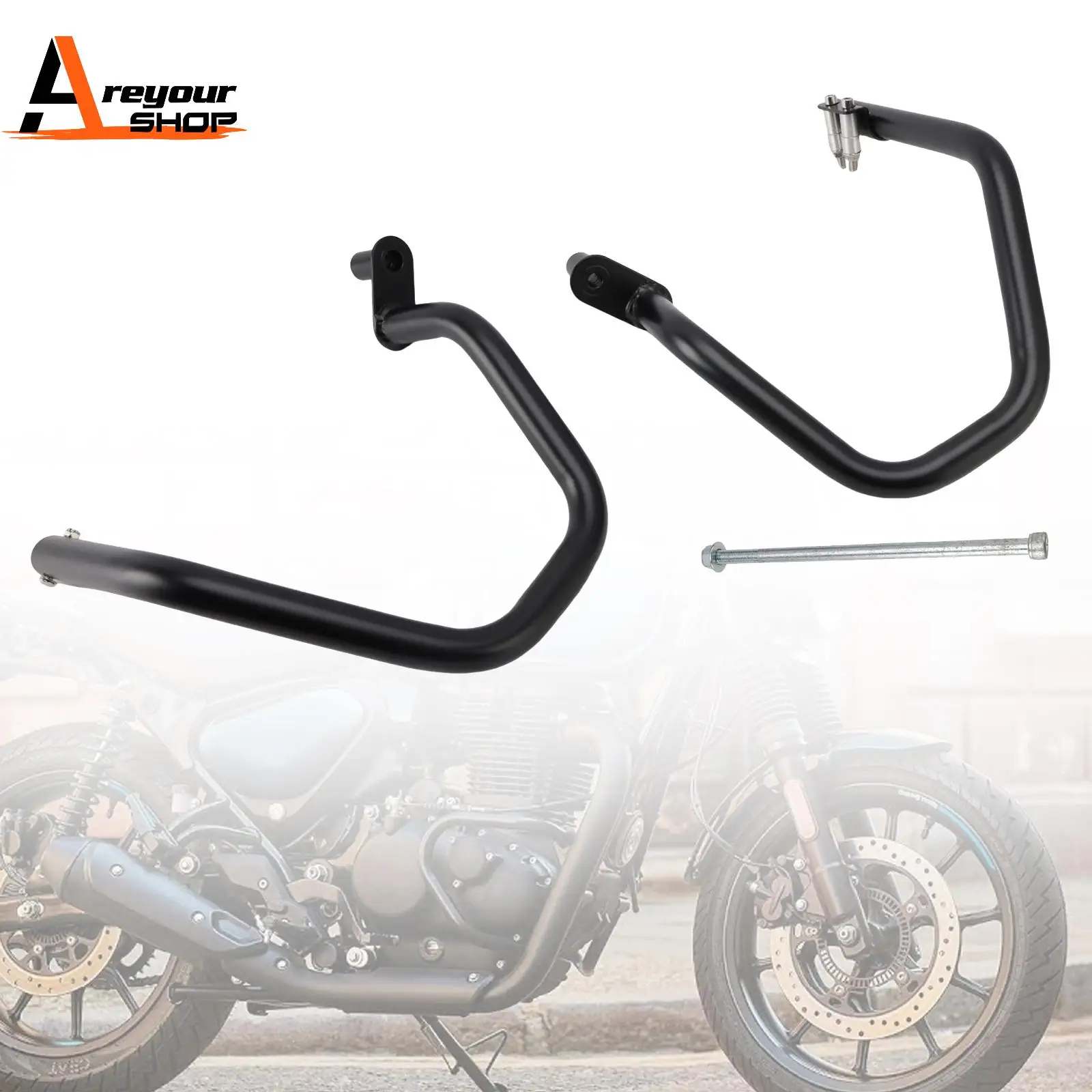 

Engine Guard Frame Anti-Crash Bumper Protector for Re Hunter 350 2022 2023 2024 2025