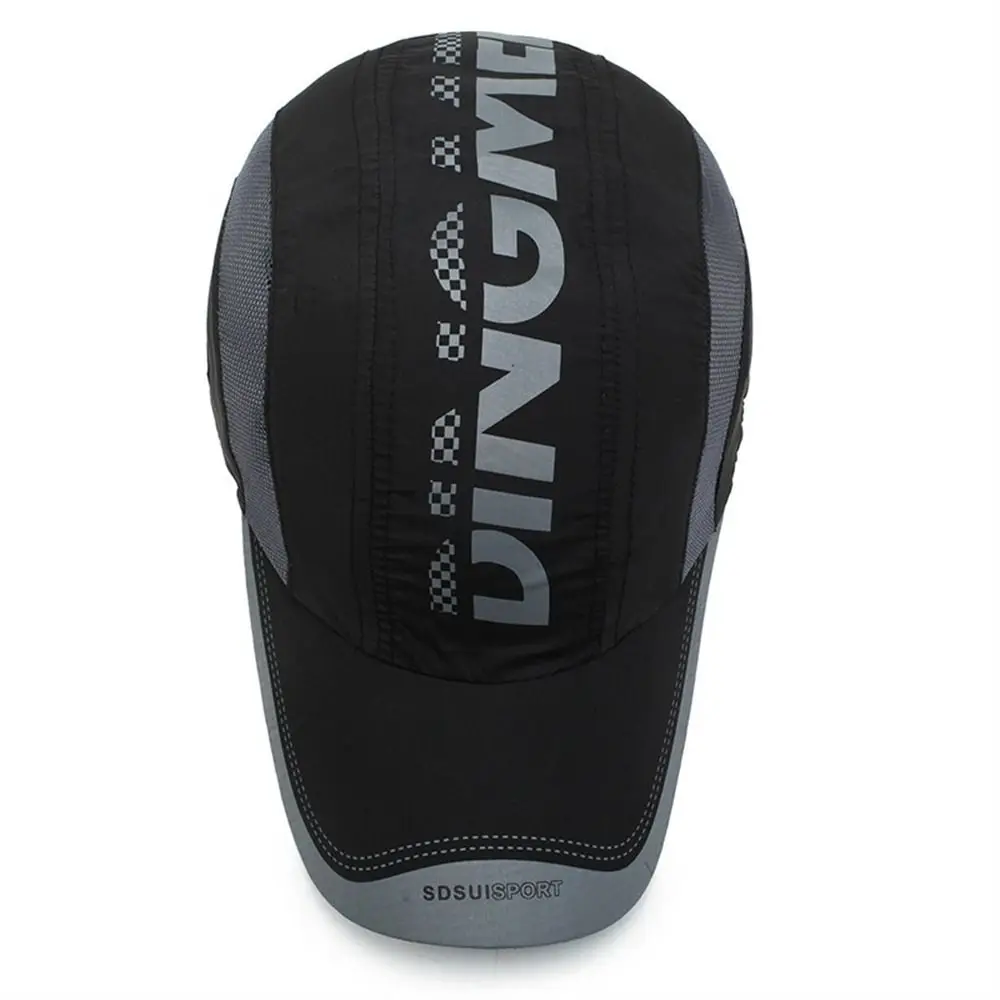 Hiking Breathable Quick Dry Cap Waterproof Snapback Sports Hat Ultra-Thin Sun Protection Truck Hat Running