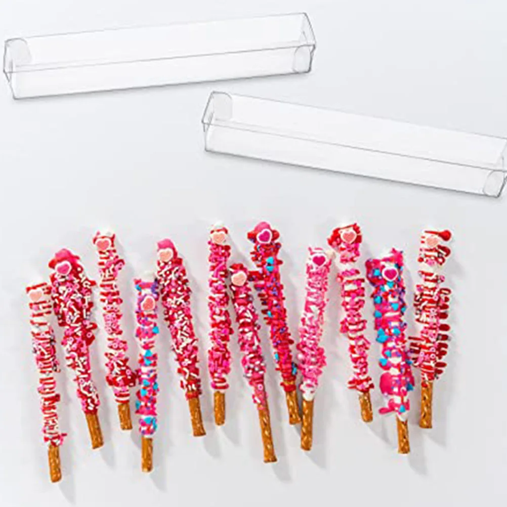 

10Pcs Boxes Transparent PVC Containers Snacks Gift Bakery Packaging Clear Treat Box Party Favors Wedding Cake