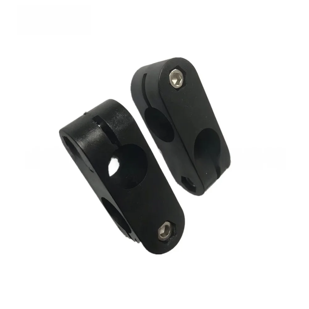 Reinforced Nylon PA66 Cross Clamp for Conveyor Accessories Supports Vertical Cross Transition Between Guardrail and Machine