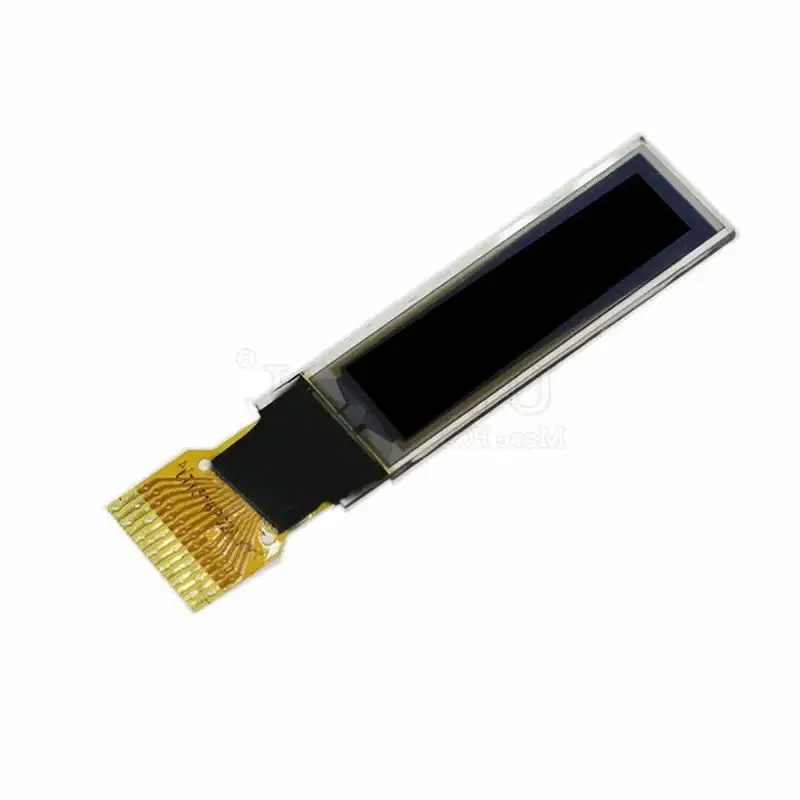 0.87 Inch OLED Display Modules Wristband Display 128*32 SSD1316 Driver I2C IIC Interface Electronic Communication Display 14PIN