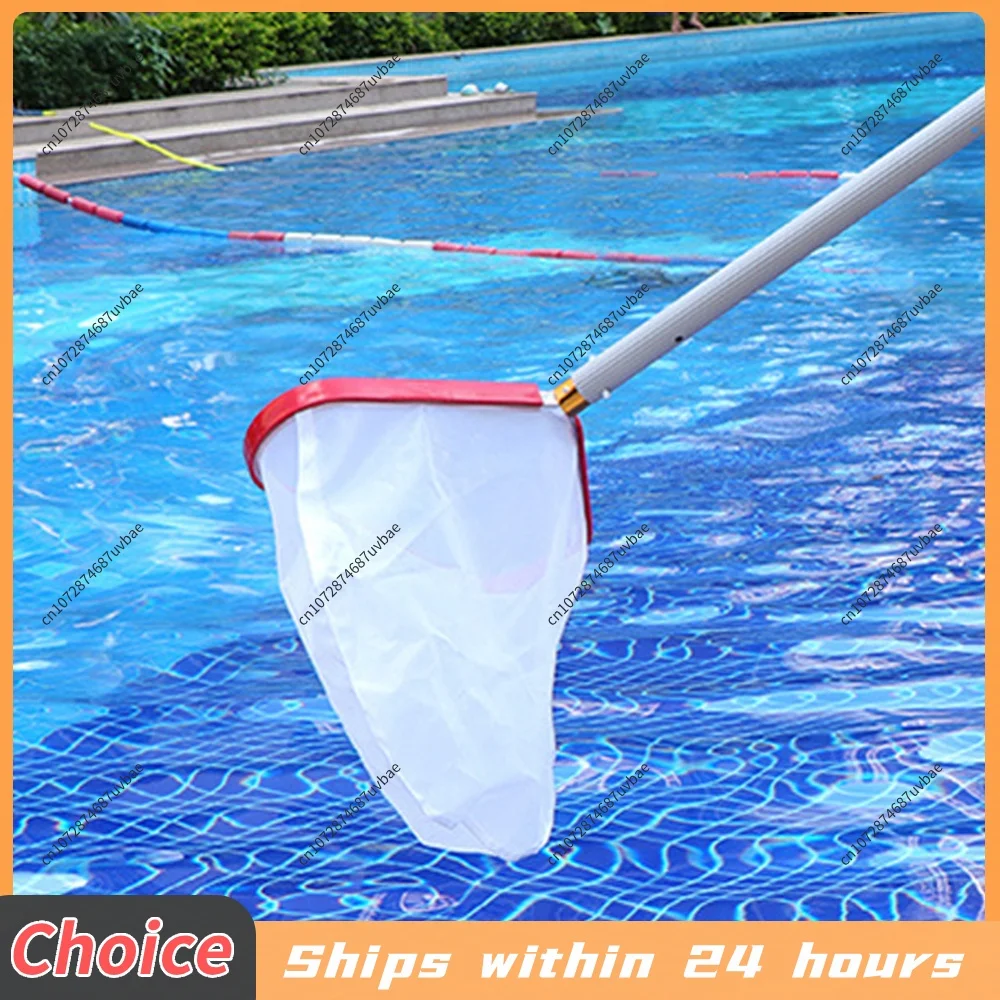 Pool Landing Net Pool Leaf Skimmer Net with Aluminium Handle Professional Pool Net Pool Cleaning Net for Leaves Debris