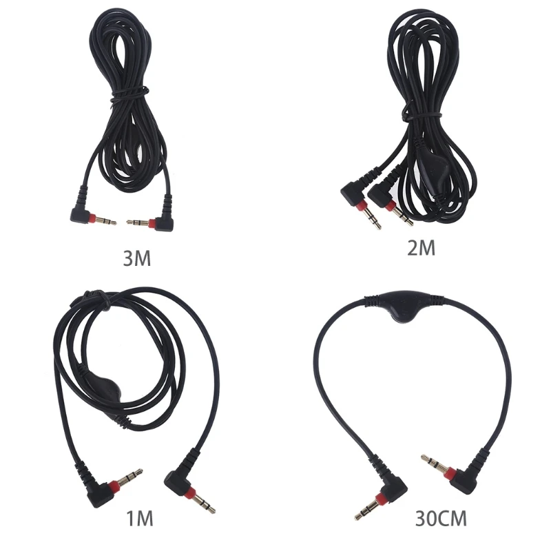 3.5mm Aux Cable Male to Male Aux Cord Volume Adjustable for Cellphone Tablet