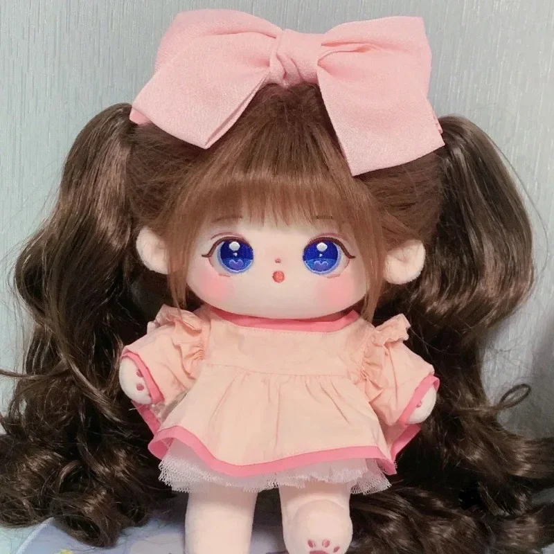 20cm HOT IDol Doll Anime Plush Star Dolls Stuffed Change clothes  Figure Toys Cotton Baby Plushies Toys Fans Collection Gift