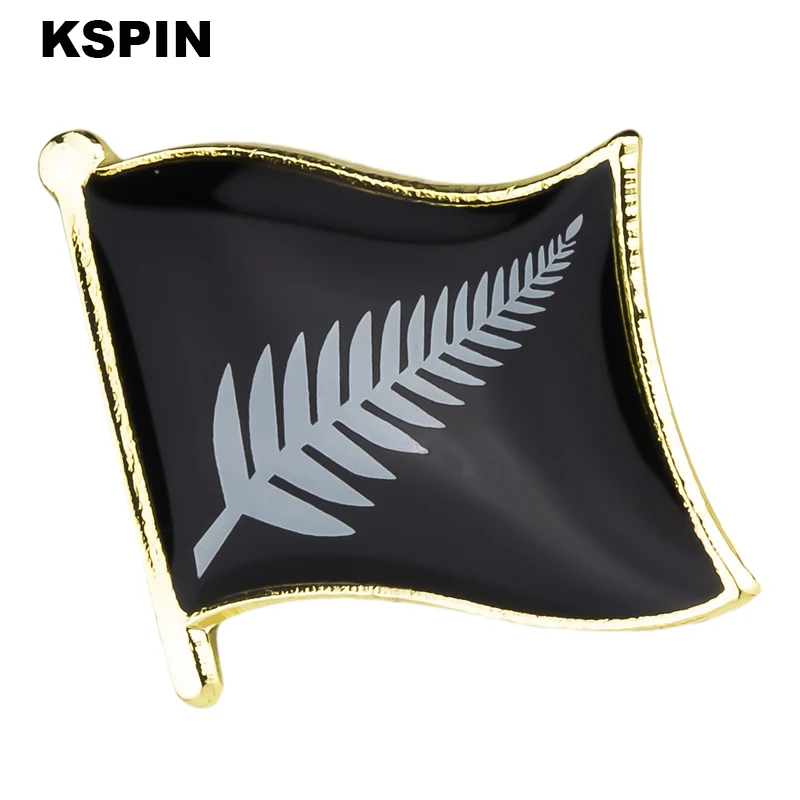 New Zealand Flag Badge Pins Badge Brooch Badges on Backpack Pin Brooch