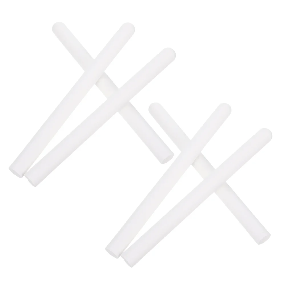 

6Pcs White Diatomite Drying Rods Fast Moisture Absorption Reusable Absorbent Sticks for Home Pet Food Storage