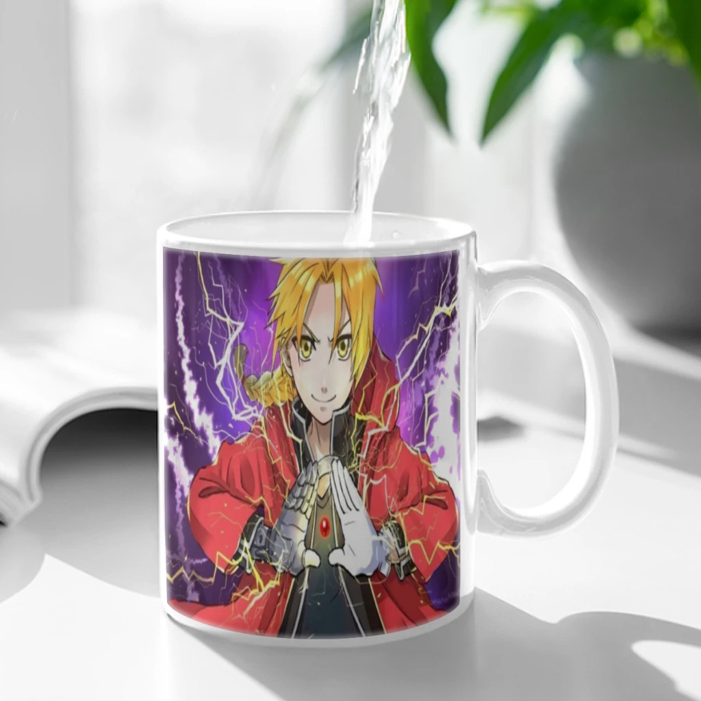 Anime Fullmetal Alchemist Free shipping Coffee Cups Ceramic cups creative cups and cute mugs Personalized Gift Cup For Tea