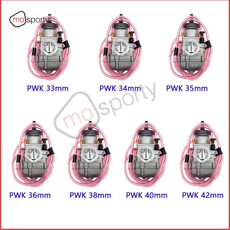 Carubretor for PWK 33 34 35 36 38 40 42mm KEIHIN Carburetor Air Striker Universal 2T 4T Engine Motorcycle Scootter UTV ATV