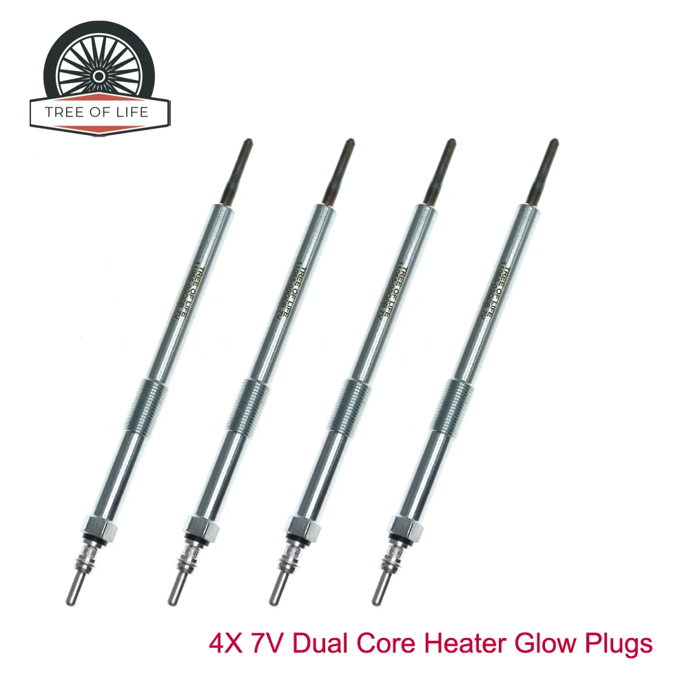 Свечи накаливания 4X 7 В для Infiniti Q70 QX50 QX70 EX FX M Y51 2010-2016 Nissan Primastar X83 Pathfinder III 2.0 2.5 3.0DCi 11065-00Q0C