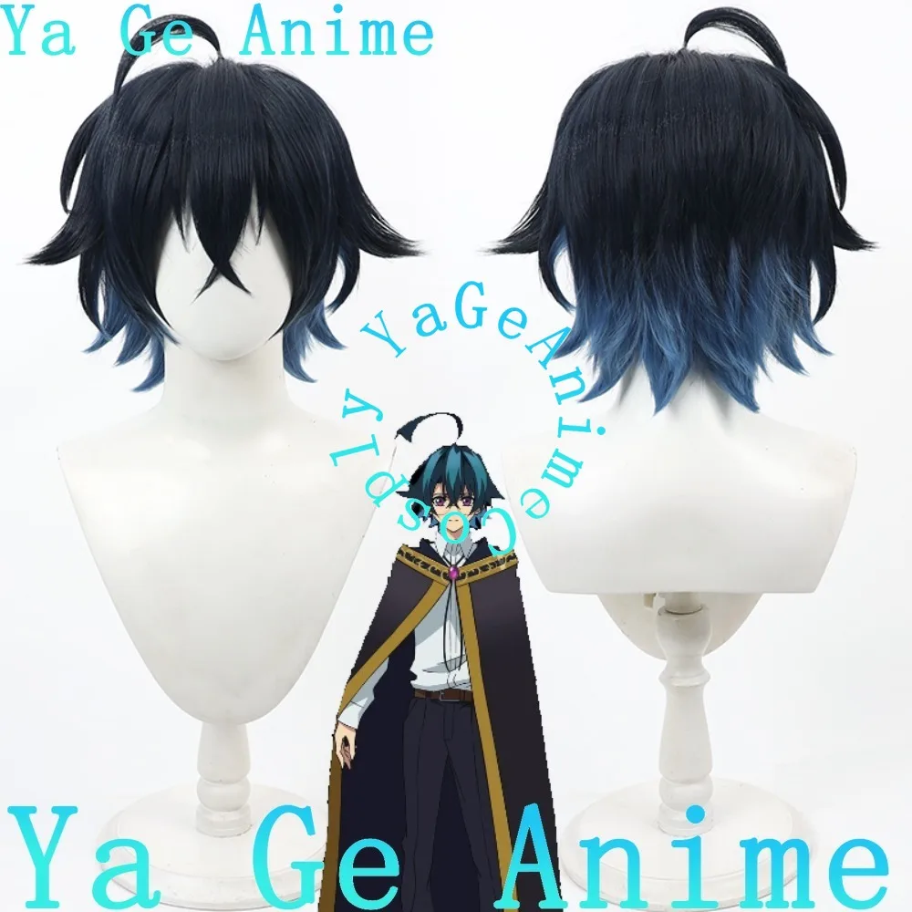 السيف السحري ساغا ويل شعر مستعار تأثيري رقيق الجزء العلوي من الرأس نغمتين داخل خارج حفلة كرنفال الشعر الاصطناعية