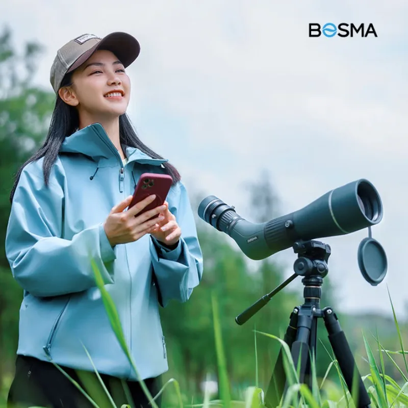 BOSMA Telescope WiFi Electronic Eyepiece HD 2K Resolution Multi Person Sharing 4 Million Pixel Wifi Electronic Eyepiece