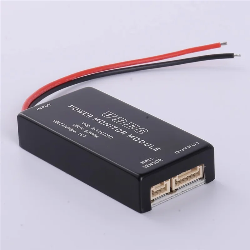 Pour PIXHAWK/Pixraptor/PX4 série Module de moniteur d'alimentation avec capteur Hall 200A haute tension 12S pour Drones GHS1.25 verrouillage Inte